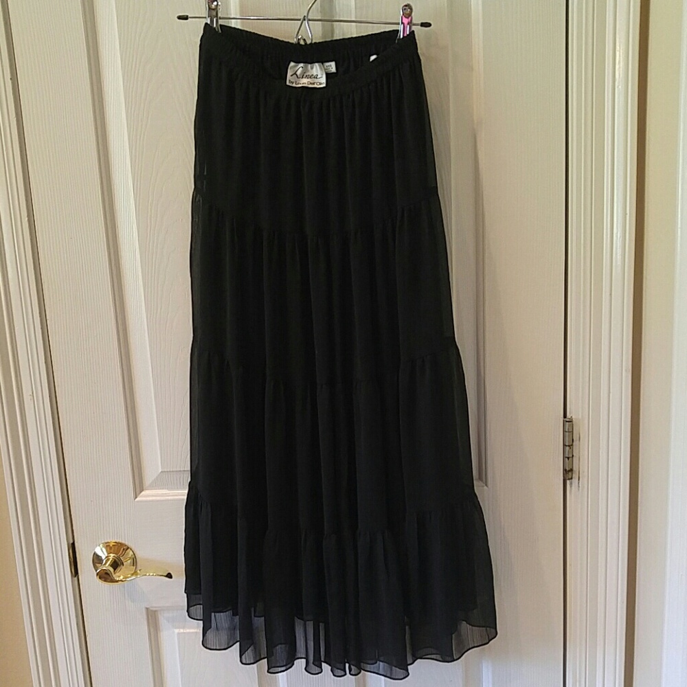 Linea by Louis Dell'Olio boho tiered skirt - nwot